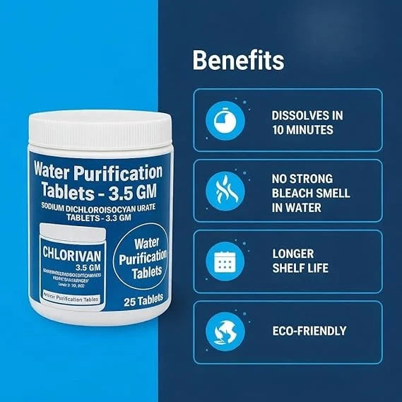 🔥 Water Purification Tablet ( BUY 1 GET 1 FREE) 95000+++ Happy customer's ⭐⭐⭐⭐⭐