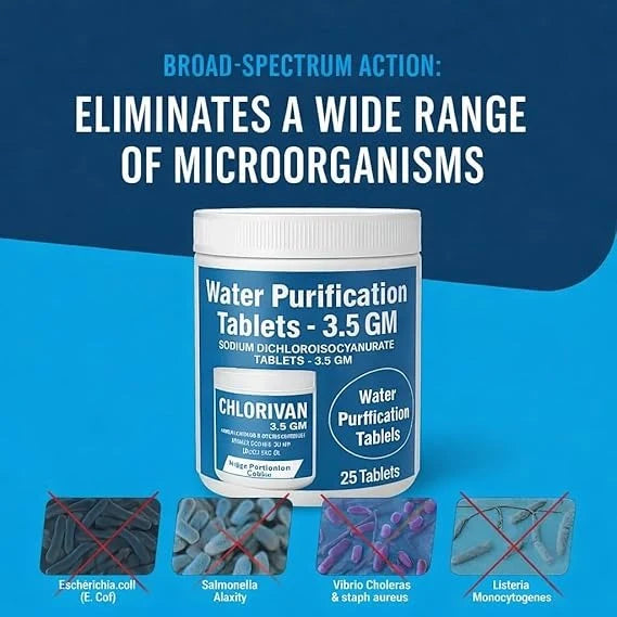 🔥 Water Purification Tablet ( BUY 1 GET 1 FREE) 95000+++ Happy customer's ⭐⭐⭐⭐⭐